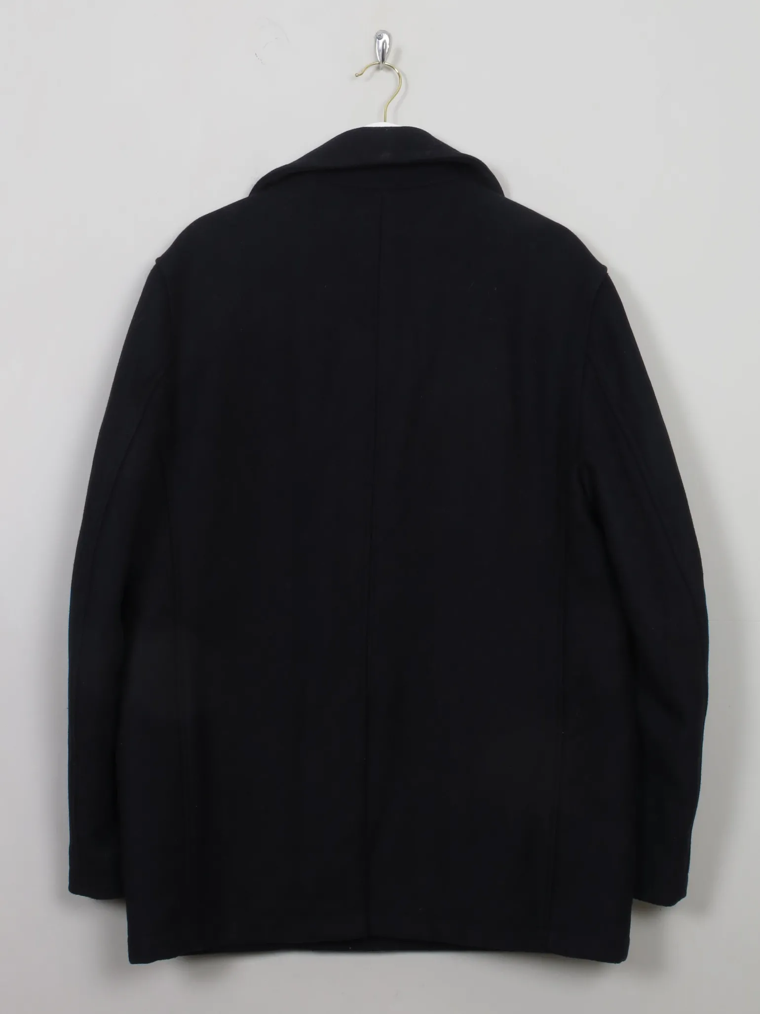 Men's Vintage Style Navy Bonobos Peacoat L