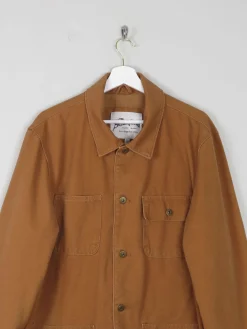 Men's Vintage Style The Stronghold Rust/Orange Chore Jacket L