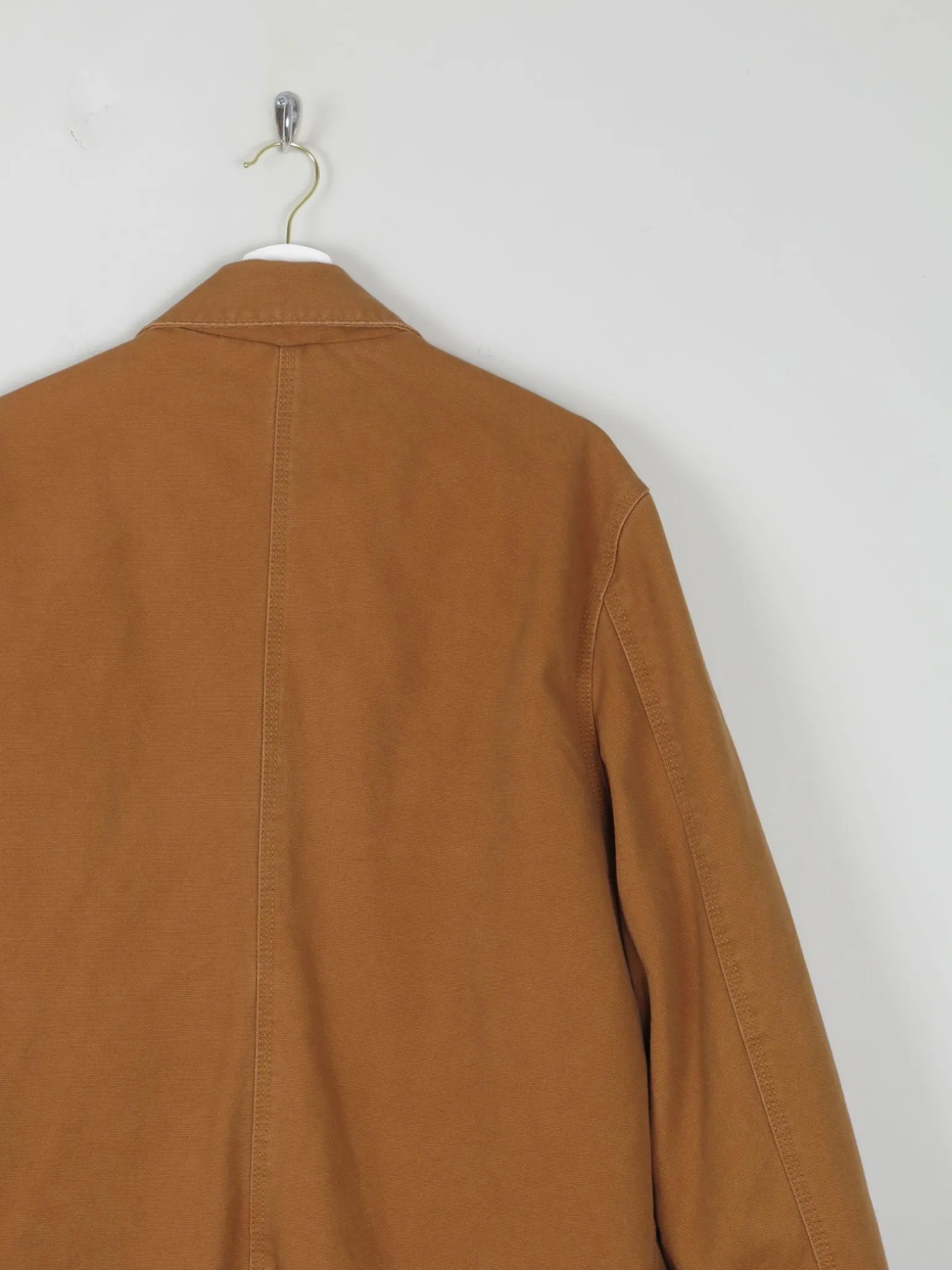 Men's Vintage Style The Stronghold Rust/Orange Chore Jacket L