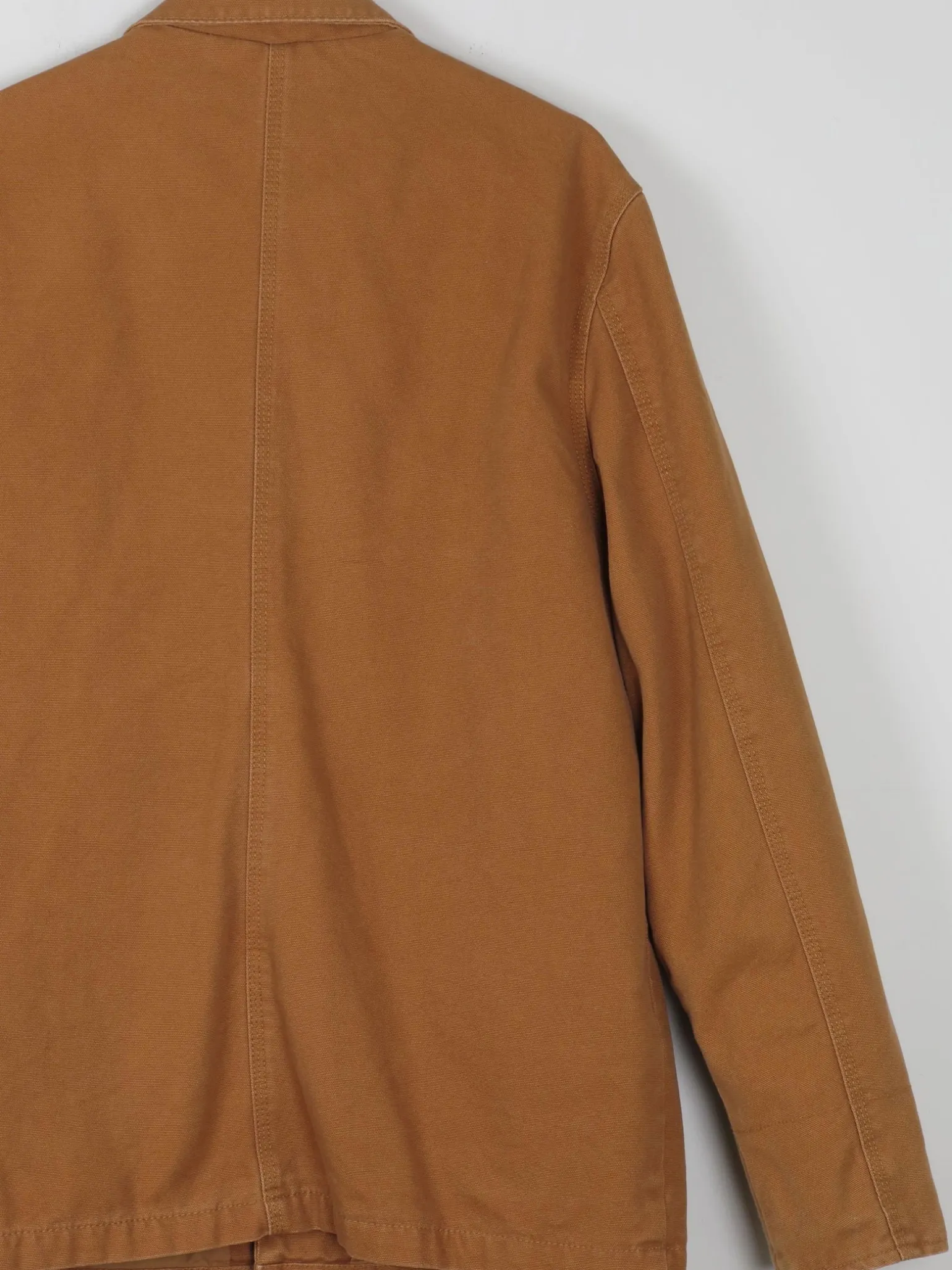 Men's Vintage Style The Stronghold Rust/Orange Chore Jacket L