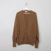 Men's Vintage Tan Coloured Cardigan M