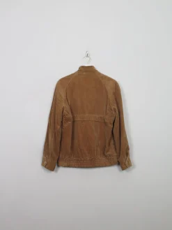 Men's Vintage Tan Cord Bomber Jacket XS/S