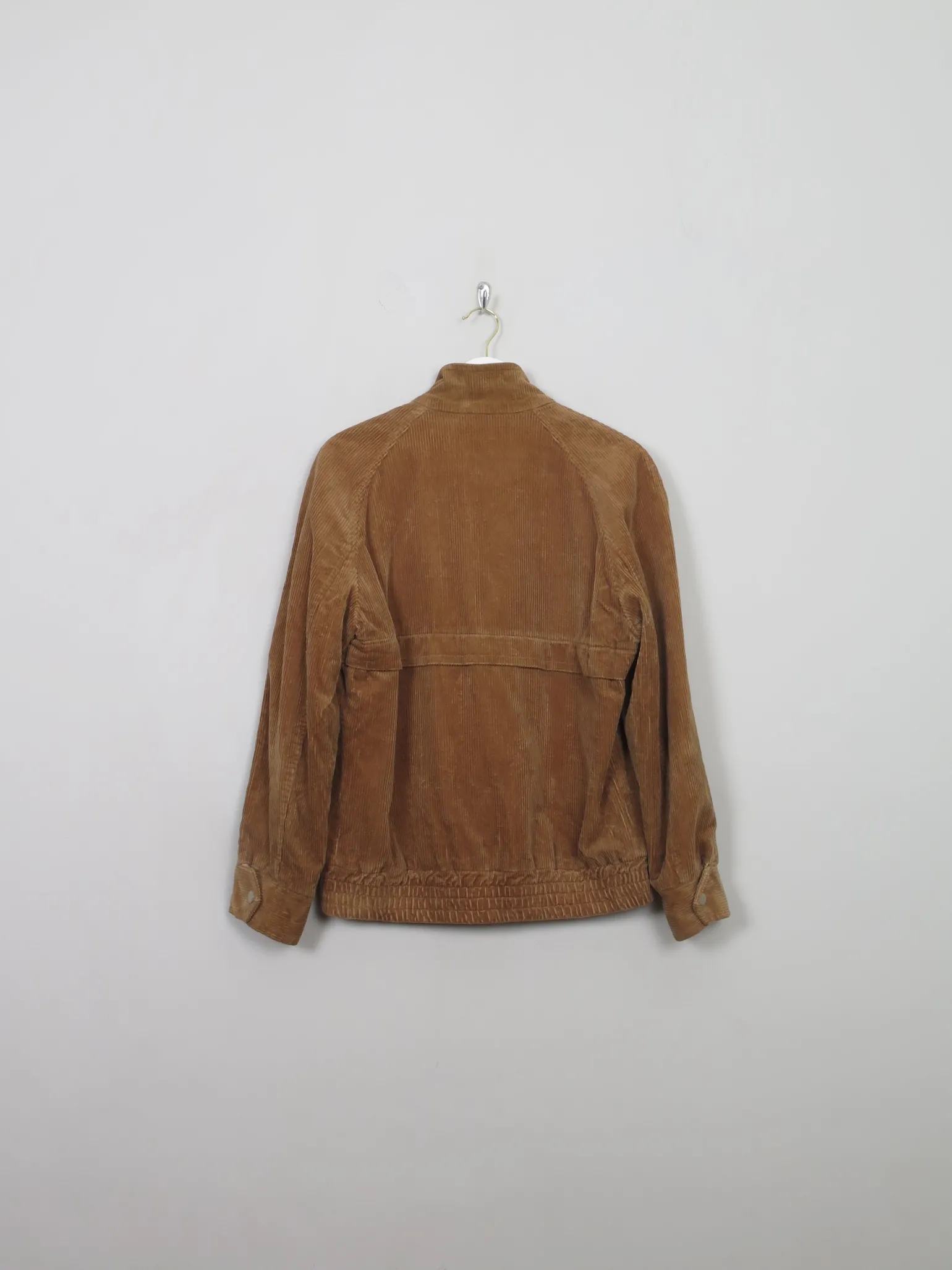 Men's Vintage Tan Cord Bomber Jacket XS/S