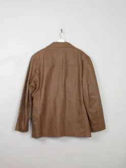 Men's Vintage Tan Leather Route 66 Jacket Unworn XXL