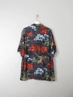 Men's Vintage Tommy Bahamas Silk Hawaiian Shirt XL