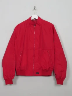 Men's Vintage Tony Lama Red Bomber Jacket S