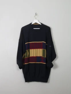 Men's Vintage Tricot Marine Navy Jumper XL/XXL