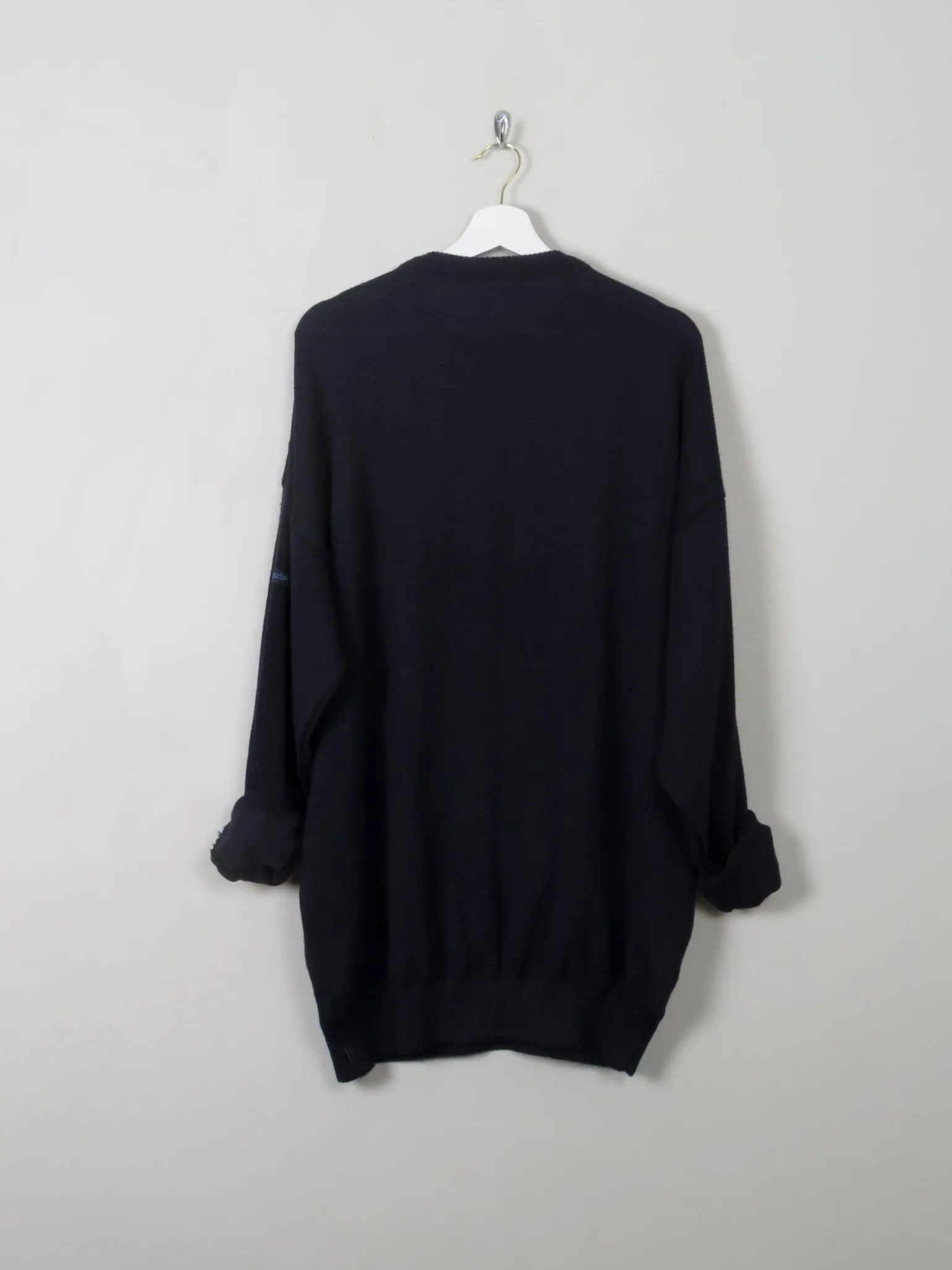 Men's Vintage Tricot Marine Navy Jumper XL/XXL