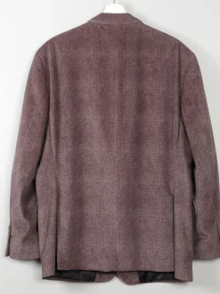 Men's Vintage Velvet Jacket With Print 46