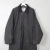 Men's Vintage Wax Jacket Black  XL