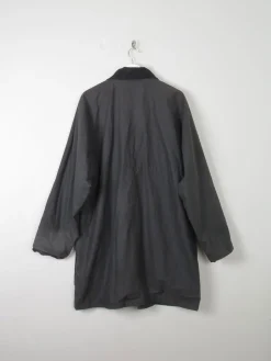 Men's Vintage Wax Jacket Black  XL