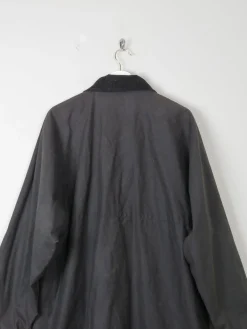Men's Vintage Wax Jacket Black  XL