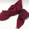 Men's Vintage Wine & Black Scarf