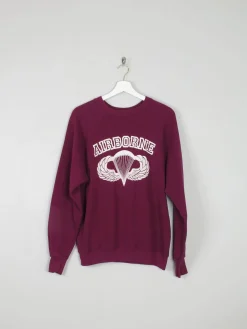 Men’s  Vintage Wine Sweatshirt S