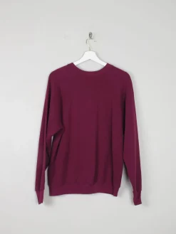 Men’s  Vintage Wine Sweatshirt S