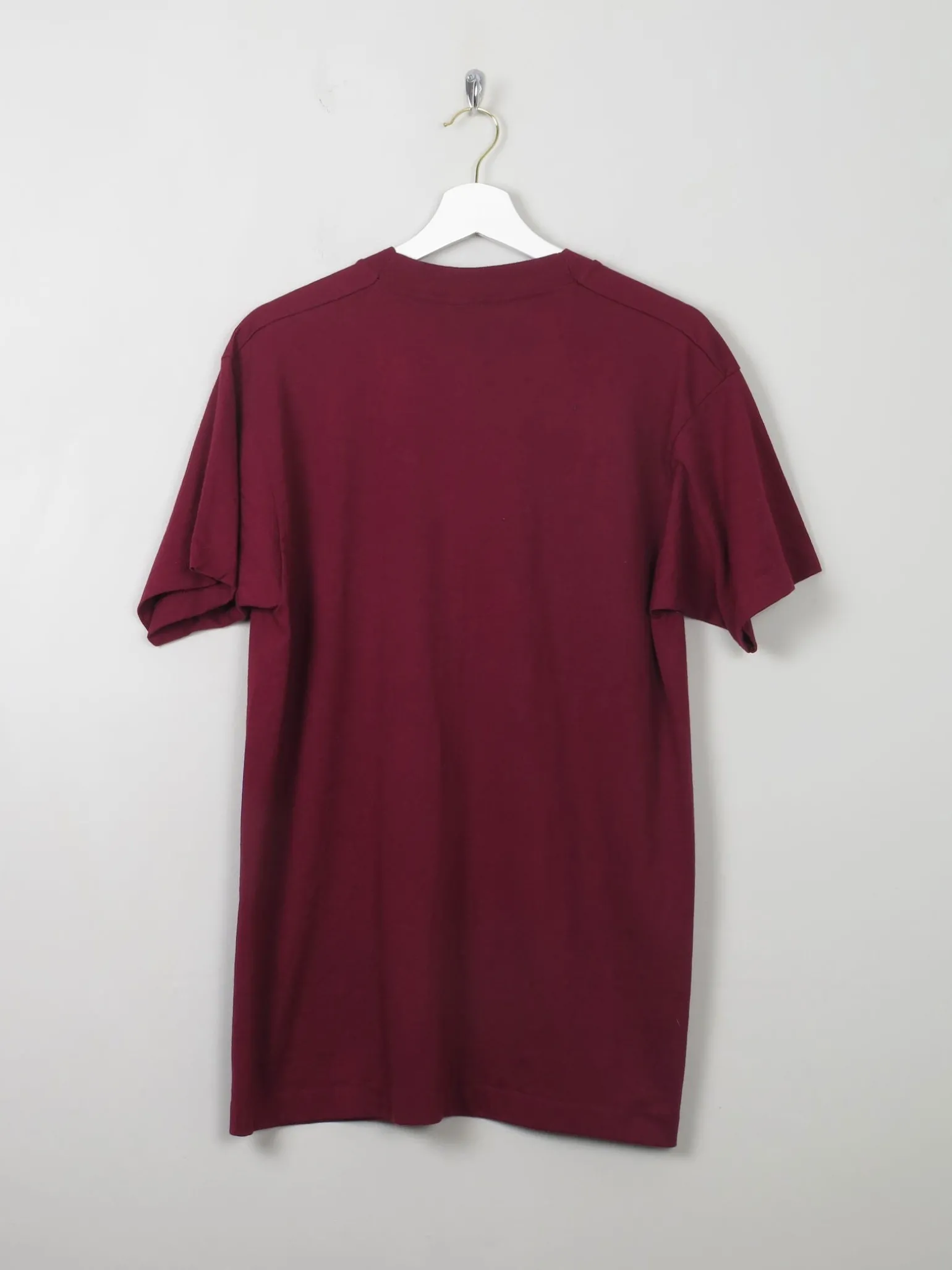 Men's Vintage Wine T- Shirt L