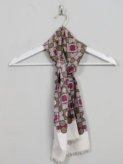 Men's Vintage Wool & Silk Cravat Style Scarf