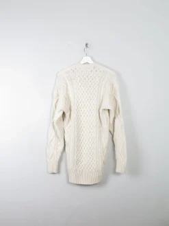 Men's Vintage Wool Aran Jumper L