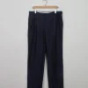 Men's Vintage Wool Blue Trousers 34/31