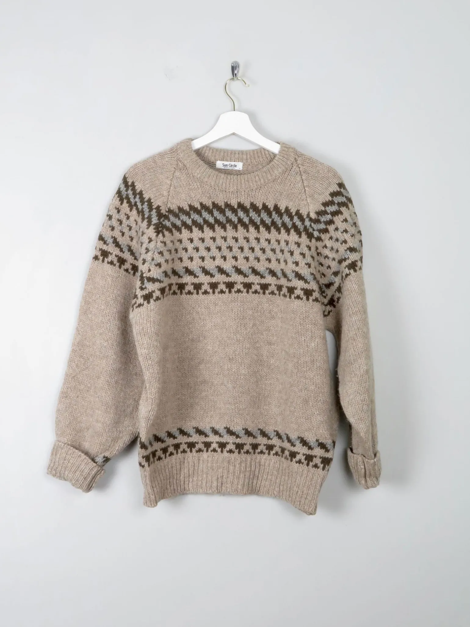Men's Vintage Wool Jumper M