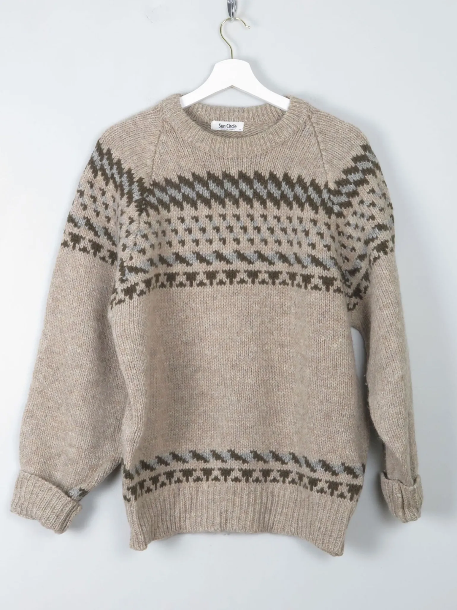 Men's Vintage Wool Jumper M