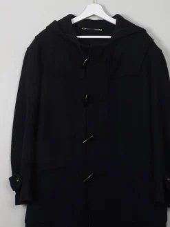 Men's Vintage Wool Rikson Navy Duffle Coat L