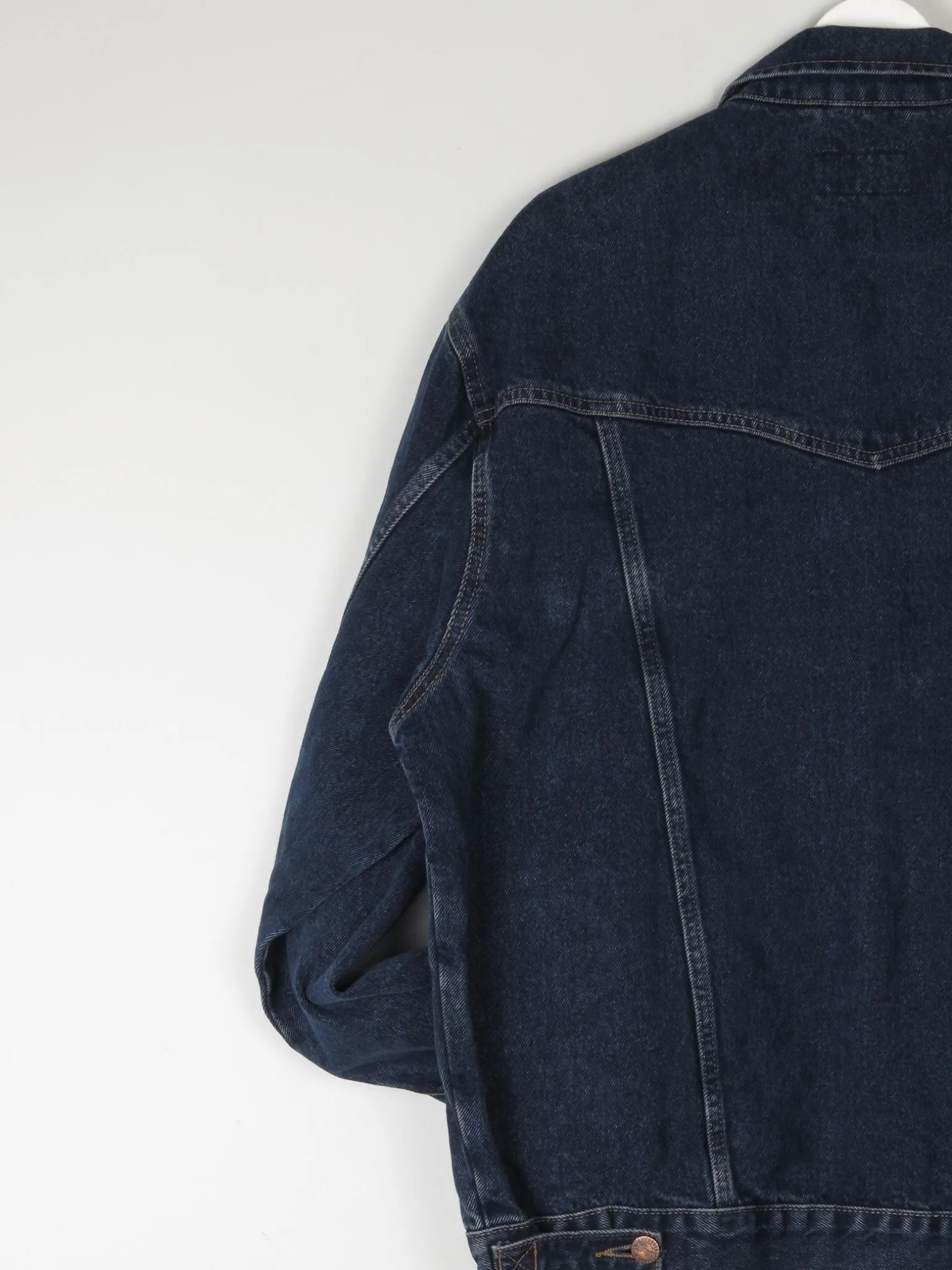 Men’s Vintage Wrangler Blue Oversized Denim Jacket L