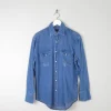 Men's Vintage Wrangler Denim Shirt M