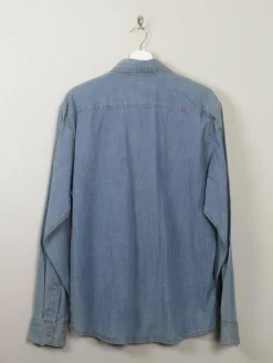 Men's Vintage Wrangler Denim Shirt L