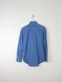 Men's Vintage Wrangler Denim Shirt M