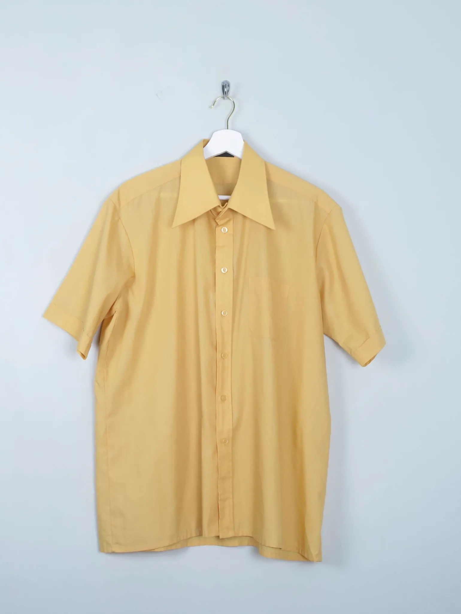 Men's Vintage Yellow Shirt XL