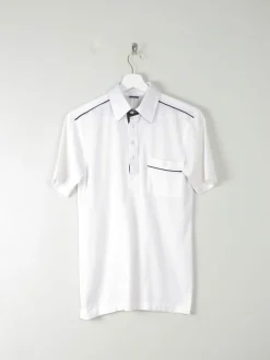 Men's White Vintage Shirt 1970s S