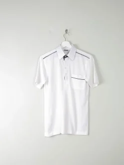 Men's White Vintage Shirt 1970s S