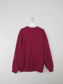 Men's Wine Vintage Sullivan College Sweatshirt L/XL