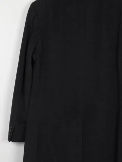 Men’s Wool Dark Grey Vintage Cashmere Coat 46