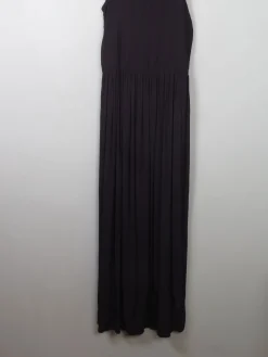 Navy Long Smocked Dress M & L Available New