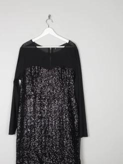 New Black Sequin & Black Dress XL/XXL