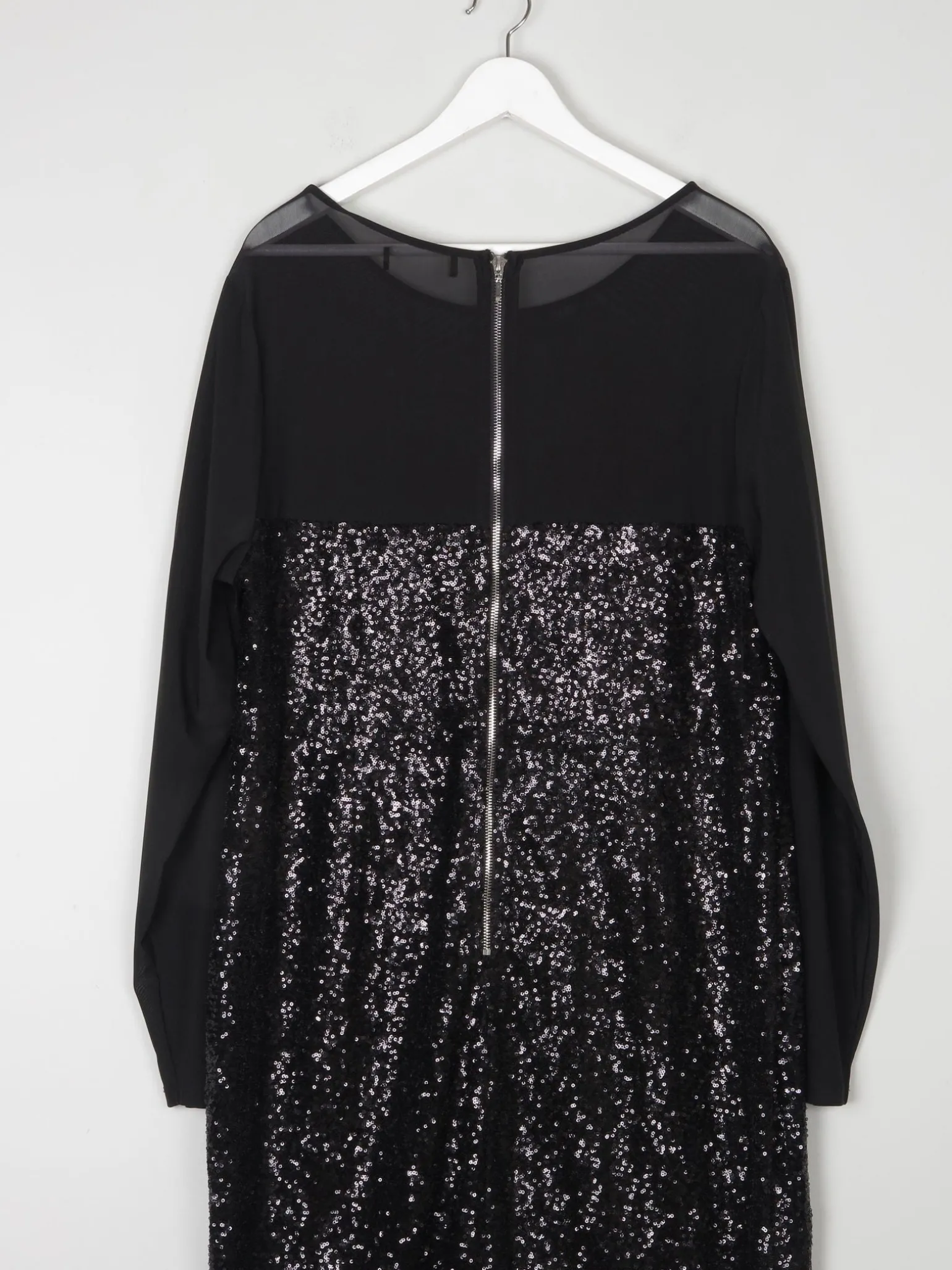 New Black Sequin & Black Dress XL/XXL