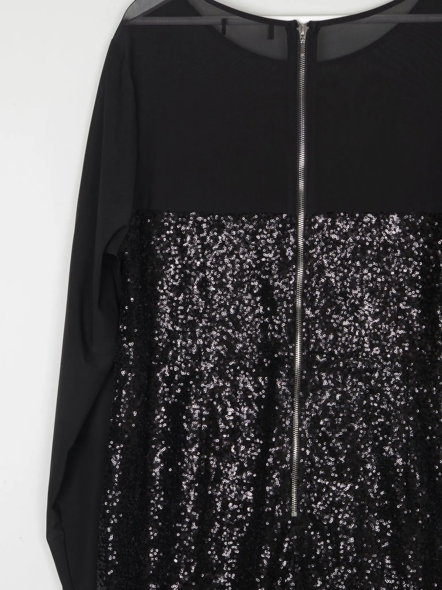 New Black Sequin & Black Dress XL/XXL