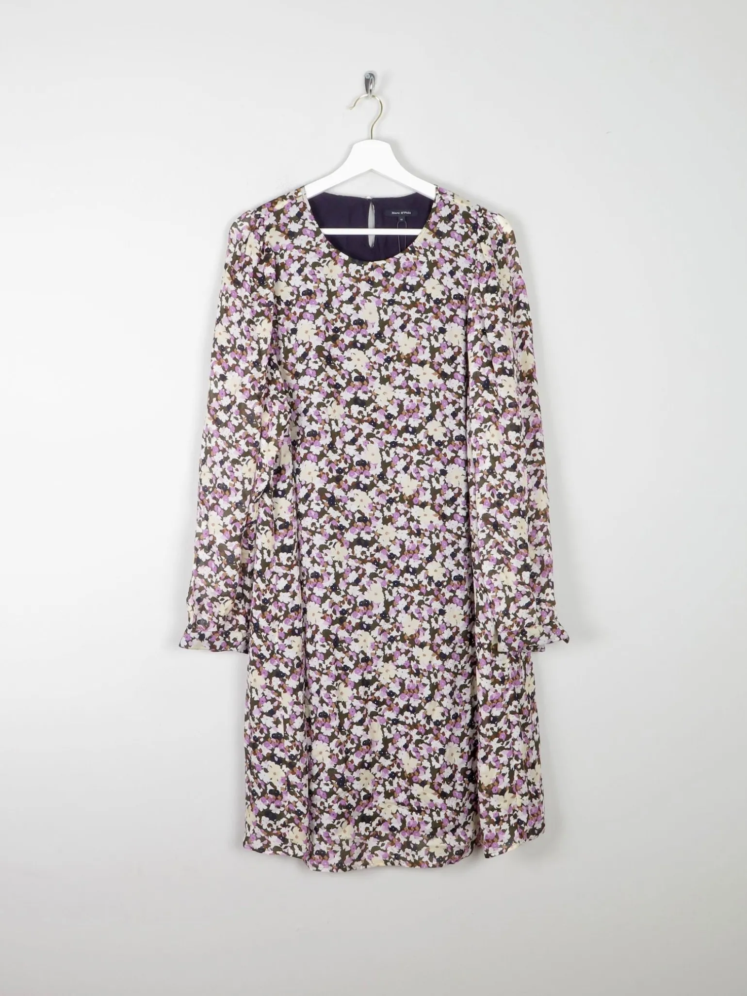 New Floral Vintage Style Marc O Polo Dress With Tag L/XL