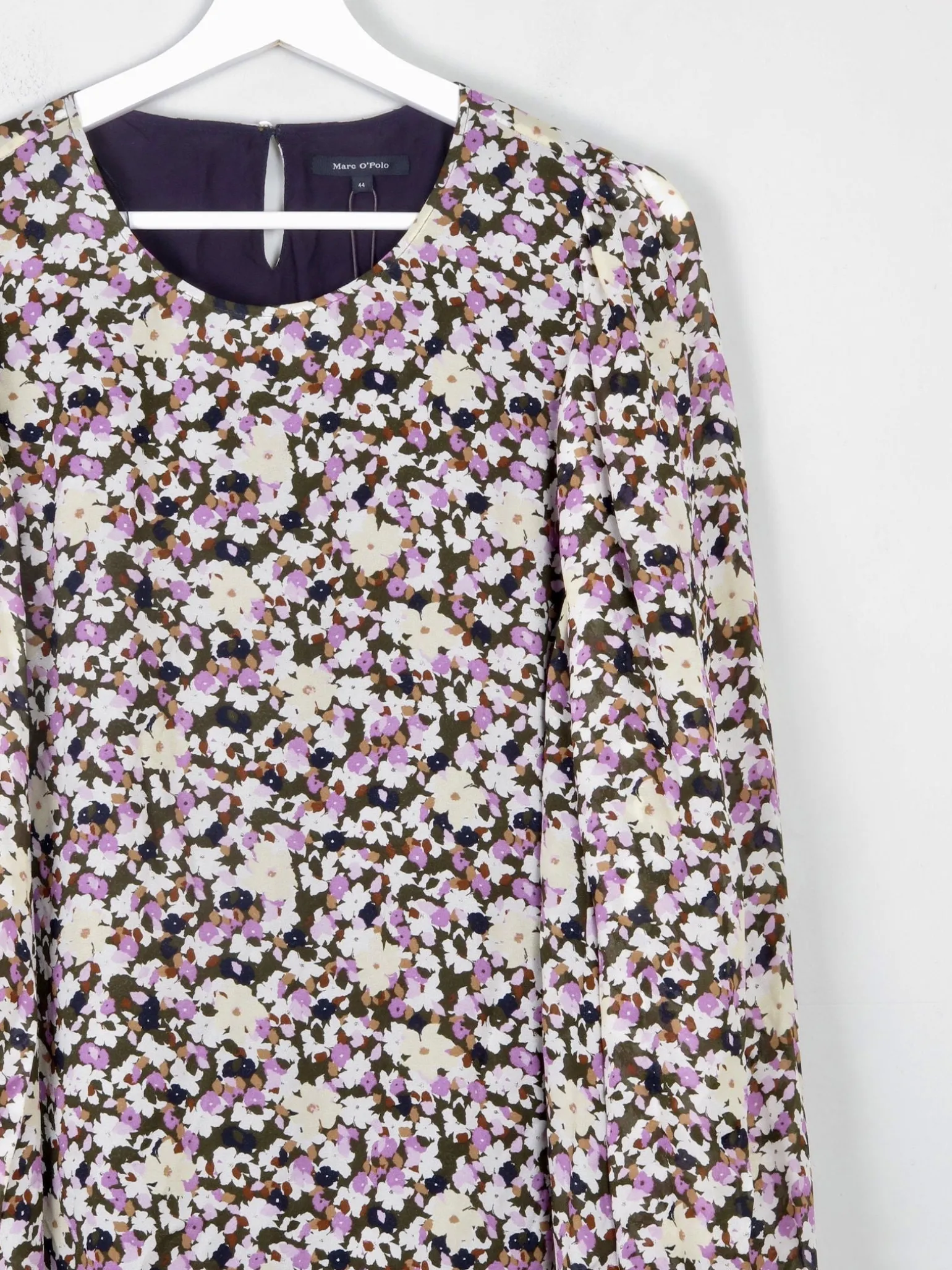 New Floral Vintage Style Marc O Polo Dress With Tag L/XL