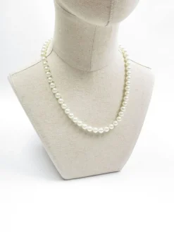 New Short Vintage Style Pearl Necklace