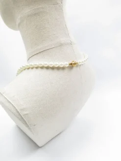 New Short Vintage Style Pearl Necklace
