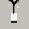 Pearl & Diamante Drop Earrings