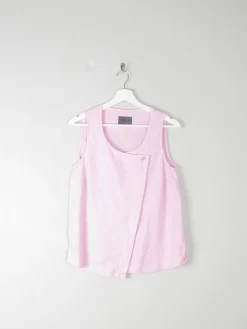 Pink Linen Oska Top S