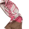 Pink/Brown/grey Vintage Neck Scarf