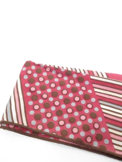 Pink/Brown/grey Vintage Neck Scarf