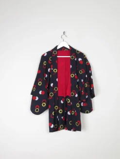 Polka Dot Vintage Kimono M