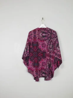 Purple Biba Beaded Kimono XS-M