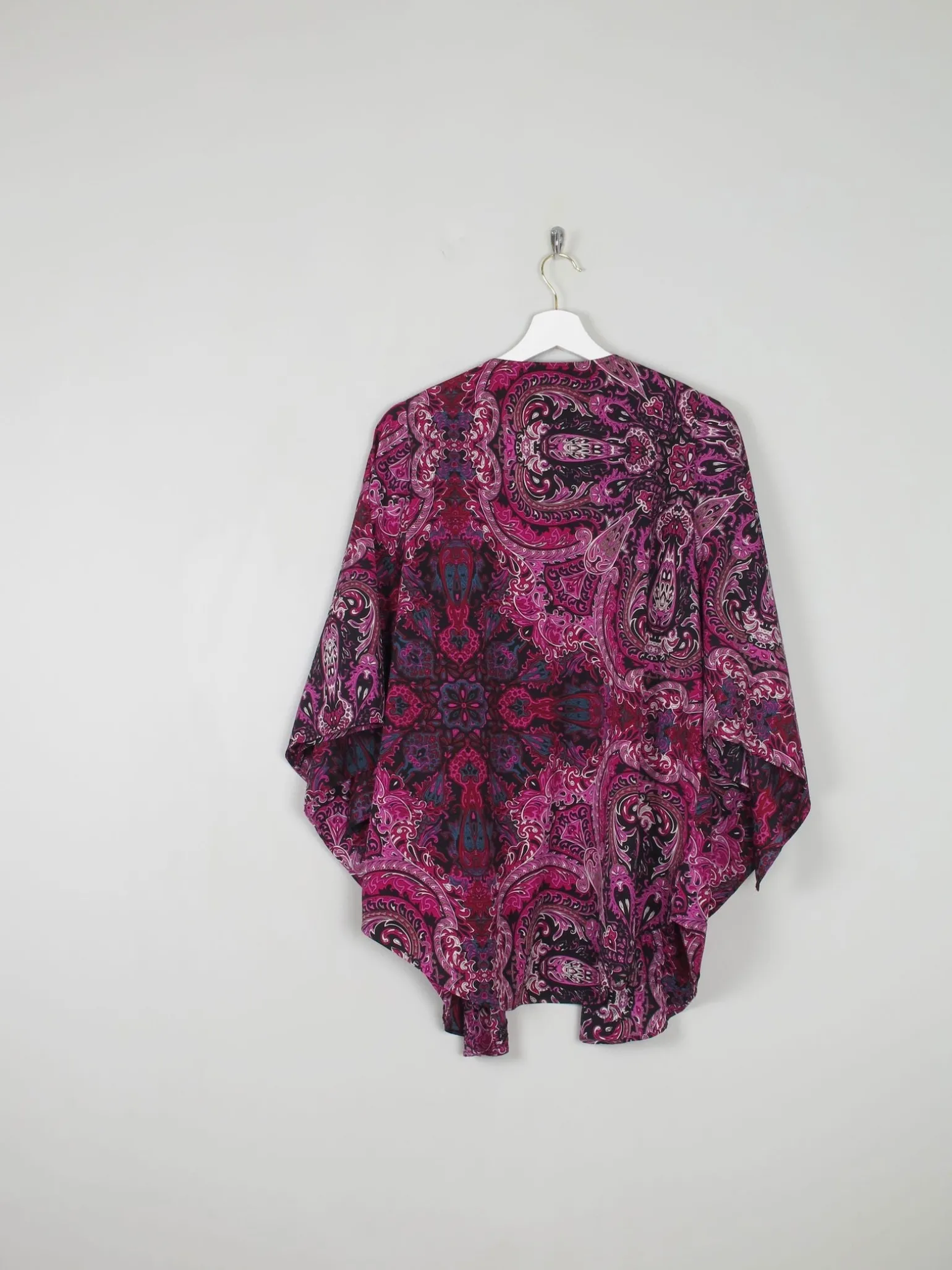 Purple Biba Beaded Kimono XS-M